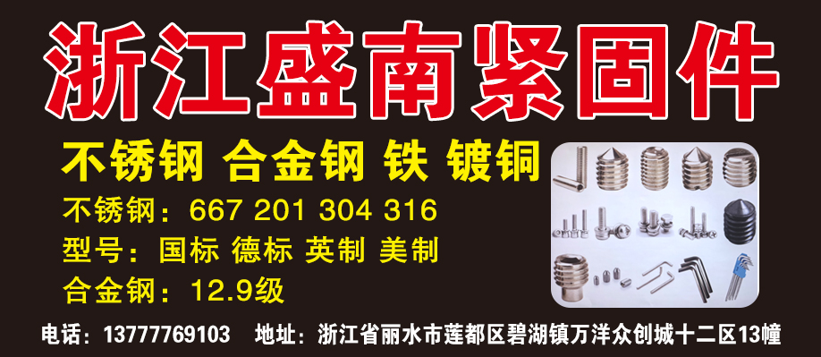 浙江盛南紧固件